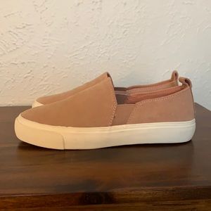 Gap Blush Pink Faux Suede Shoes Size 6